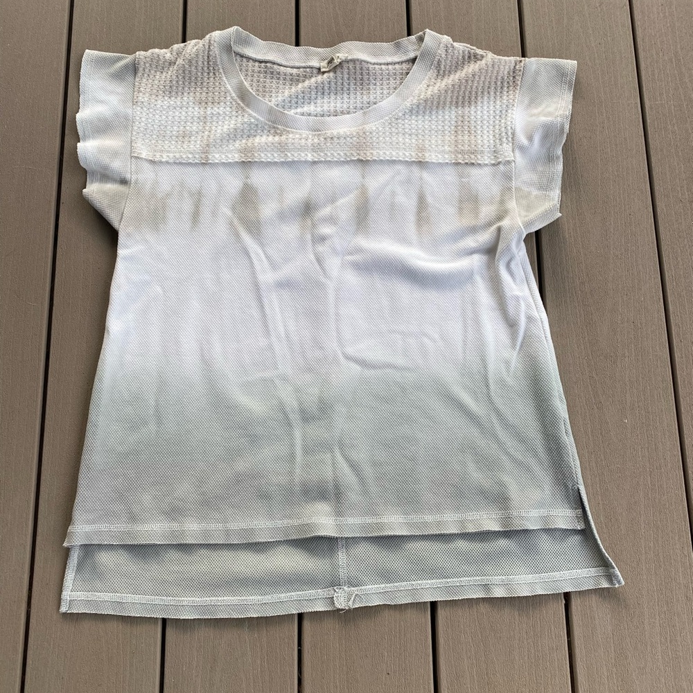 POL waffle knit tee